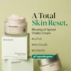 HAYEJIN Blessing of Sprout Radiance Virality Cream, 50ml / 1.69 fl.oz.