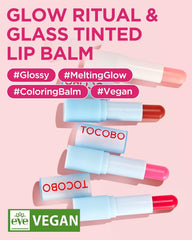 Tocobo Glass Tinted Lip Balm 011 FLUSH CHERRY 3.5g / 0.12oz