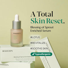 HAYEJIN Blessing of Sprout Radiance Enriched Serum, 30ml, 1.01 fl.oz