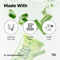Nature Republic MILD & MOISTURE ALOE VERA WATERY GEL (TUBE) 250ml - KosBeauty