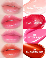 Tocobo Glass Tinted Lip Balm 011 FLUSH CHERRY 3.5g / 0.12oz