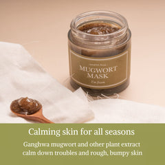 I'm from MUGWORT MASK 110g / 3.88 fl.oz ( EXP : 05/08/2026 )