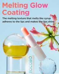 Tocobo Glass Tinted Lip Balm 011 FLUSH CHERRY 3.5g / 0.12oz