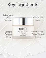 TIRTIR Ceramic Cream 50ml / 1.69 fl. oz. (EXP : 04/23/2026)
