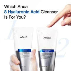 ANUA Hyaluronic Acid 8 + Squalane Gentle gel Cleanser 150 ml / 5.07fl.oz