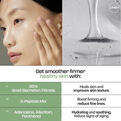 JUMISO Snail Mucin 95% + Peptide Essence 4.73 fl.oz