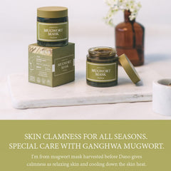 I'm from MUGWORT MASK 110g / 3.88 fl.oz ( EXP : 05/08/2026 )