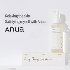 ANUA Heartleaf Quercetinol Pore Deep Cleansing Foam, 150 ml & Anua Heartleaf Pore Control Cleansing Oil 200ml - KosBeauty