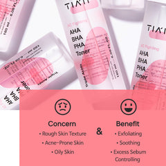 TIAM AC Fighting AHA BHA PHA Toner 180ml / 6.08 fl.oz.