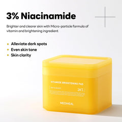 Mediheal Vitamide Duo (Vitamide Pad + Derma Modeling Pack Vitamin Brightening) - KosBeauty