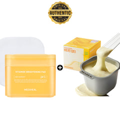 Mediheal Vitamide Duo (Vitamide Pad + Derma Modeling Pack Vitamin Brightening) - KosBeauty