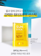 Nature Republic California Aloe Fresh Powdery Sun Stick, SPF 50+ PA++++ 24g