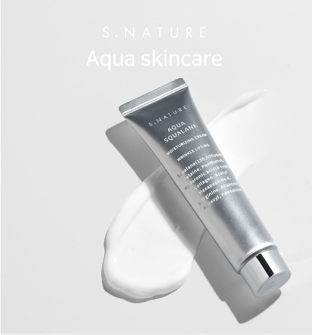 S Nature Aqua Squalane Moisturizing Cream 60ml, 80ml - KosBeauty