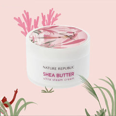 Nature Republic Shea Butter Ultra Steam Cream, 100ml