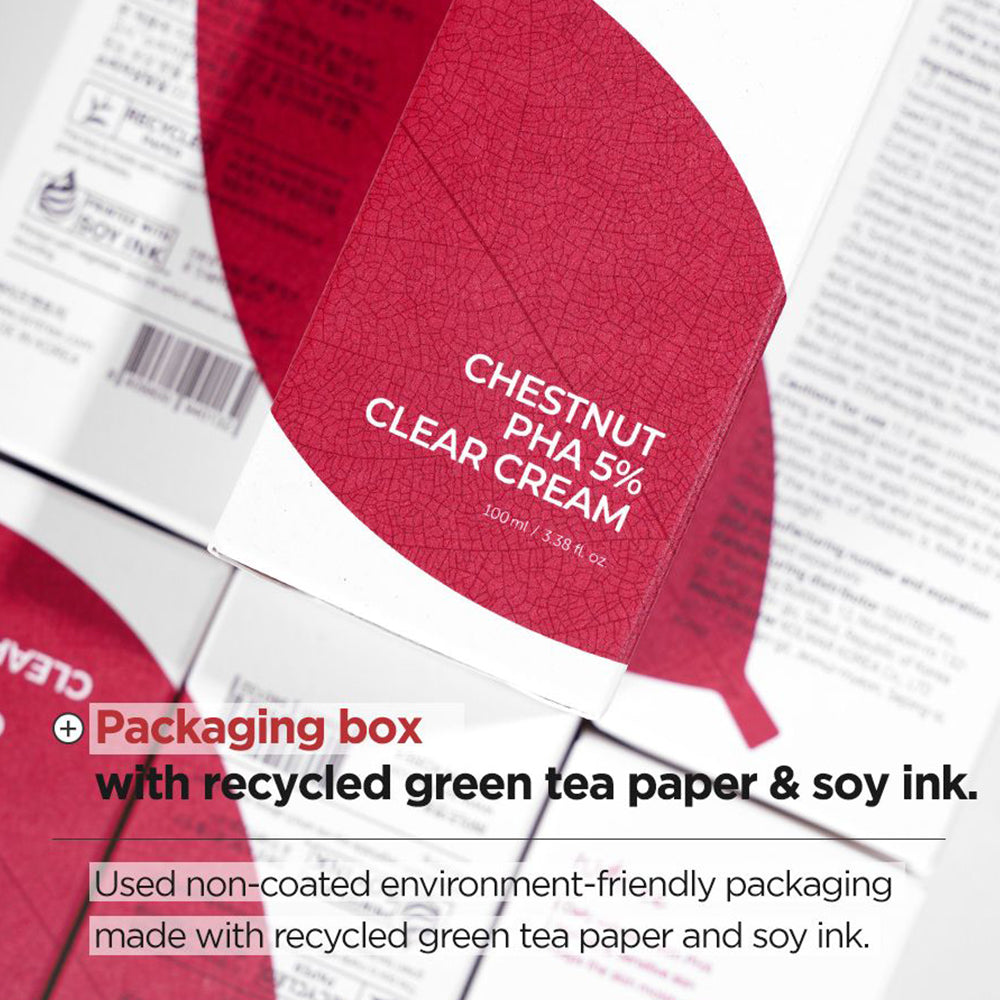 [ ISNTREE ] Chestnut PHA 5% Clear Cream 100ml / 3.38 fl.oz