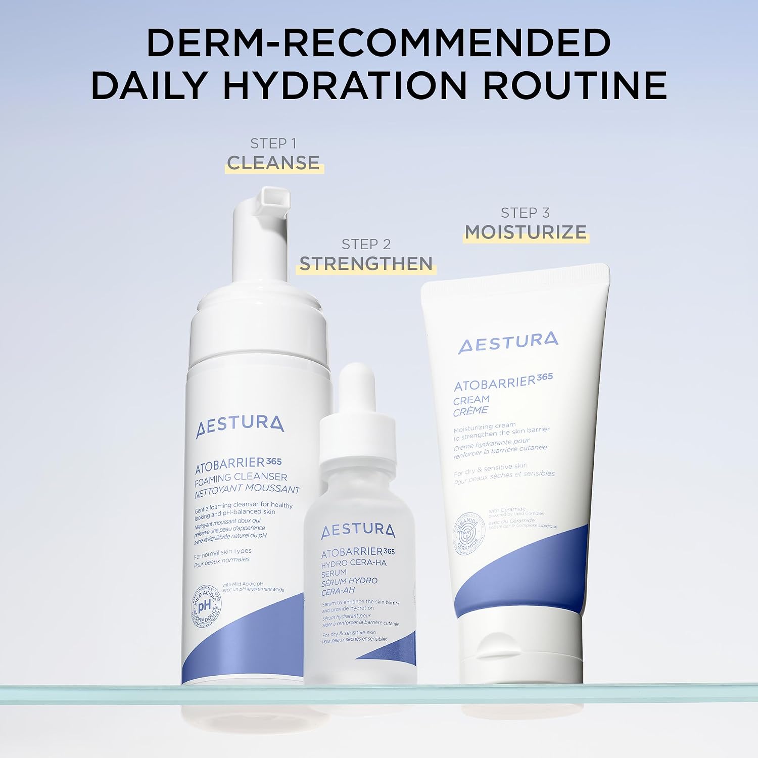 [ AESTURA ] ATOBARRIER 365 Cream DermaOn, Moisturizing& Strengthening skin barrier 80ml / 2.7 fl.oz - KosBeauty