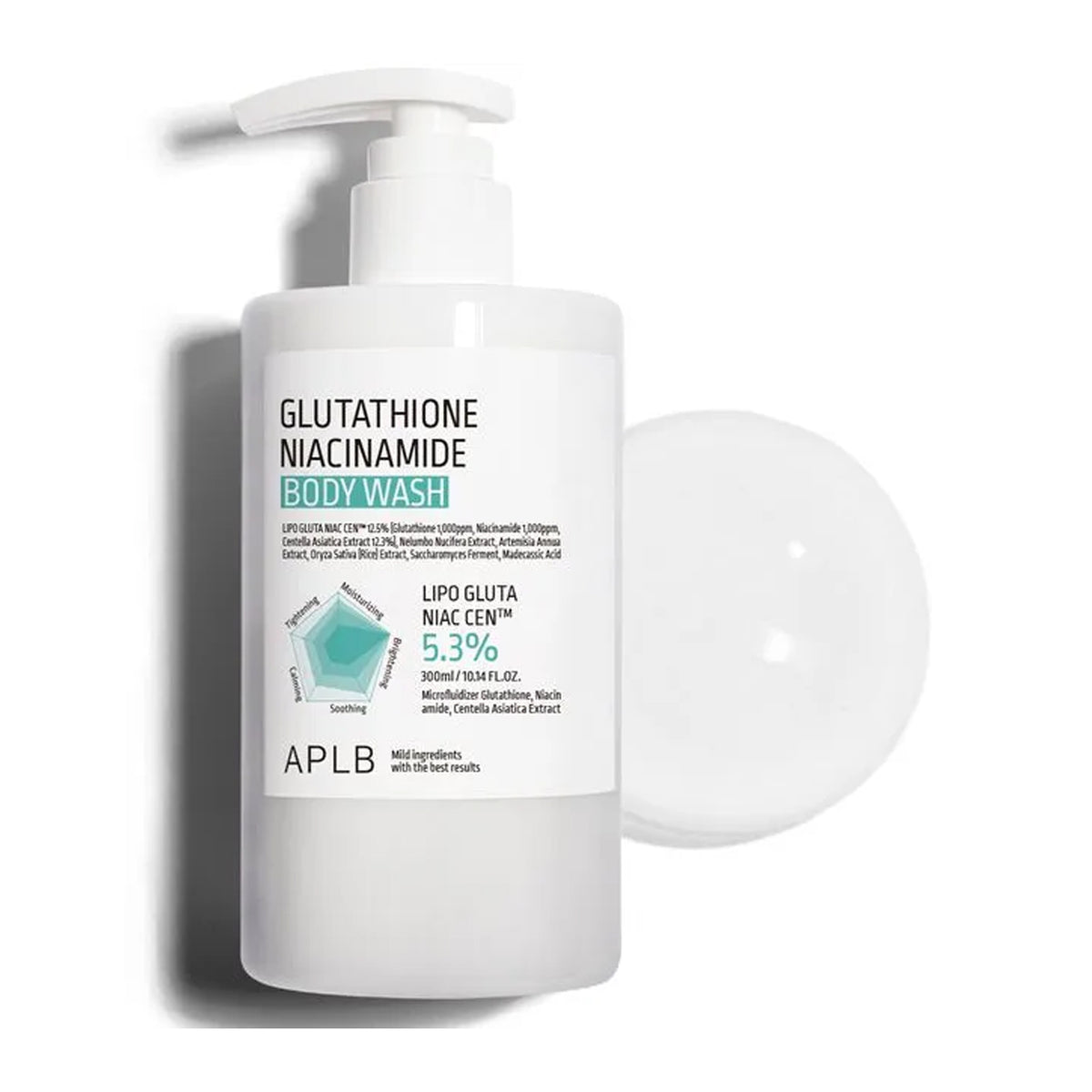 [ APLB ] Glutathione Niacinamide Body Wash 300ml / 10.14 fl.oz