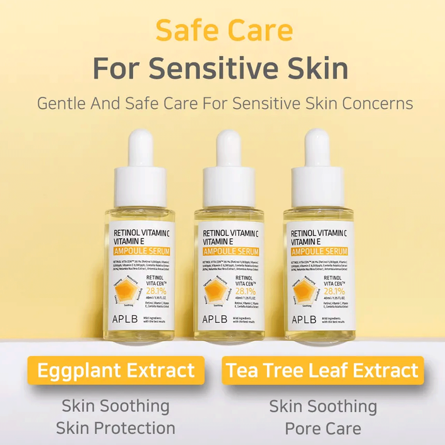 [ APLB ] Retinol Vitamin C Vitamin E Ampoule Serum 40ml / 1.35 fl. oz.