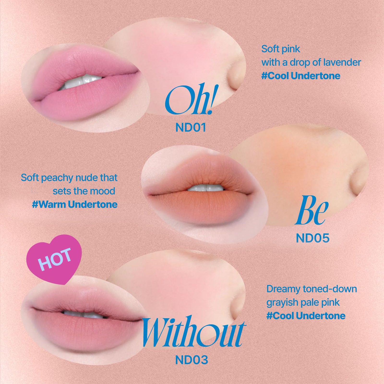 FWEE Lip&Cheek Blurry Pudding Pot (16colors) + RANDOM KEYCHAIN / Fingerlike Silicone Lip Brush