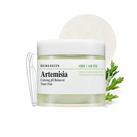 BRING GREEN Artemisia Calming pH Balanced Toner Pads - 150g (75pcs)