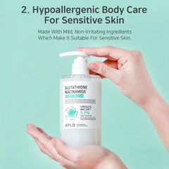 [ APLB ] Glutathione Niacinamide Body Wash 300ml / 10.14 fl.oz