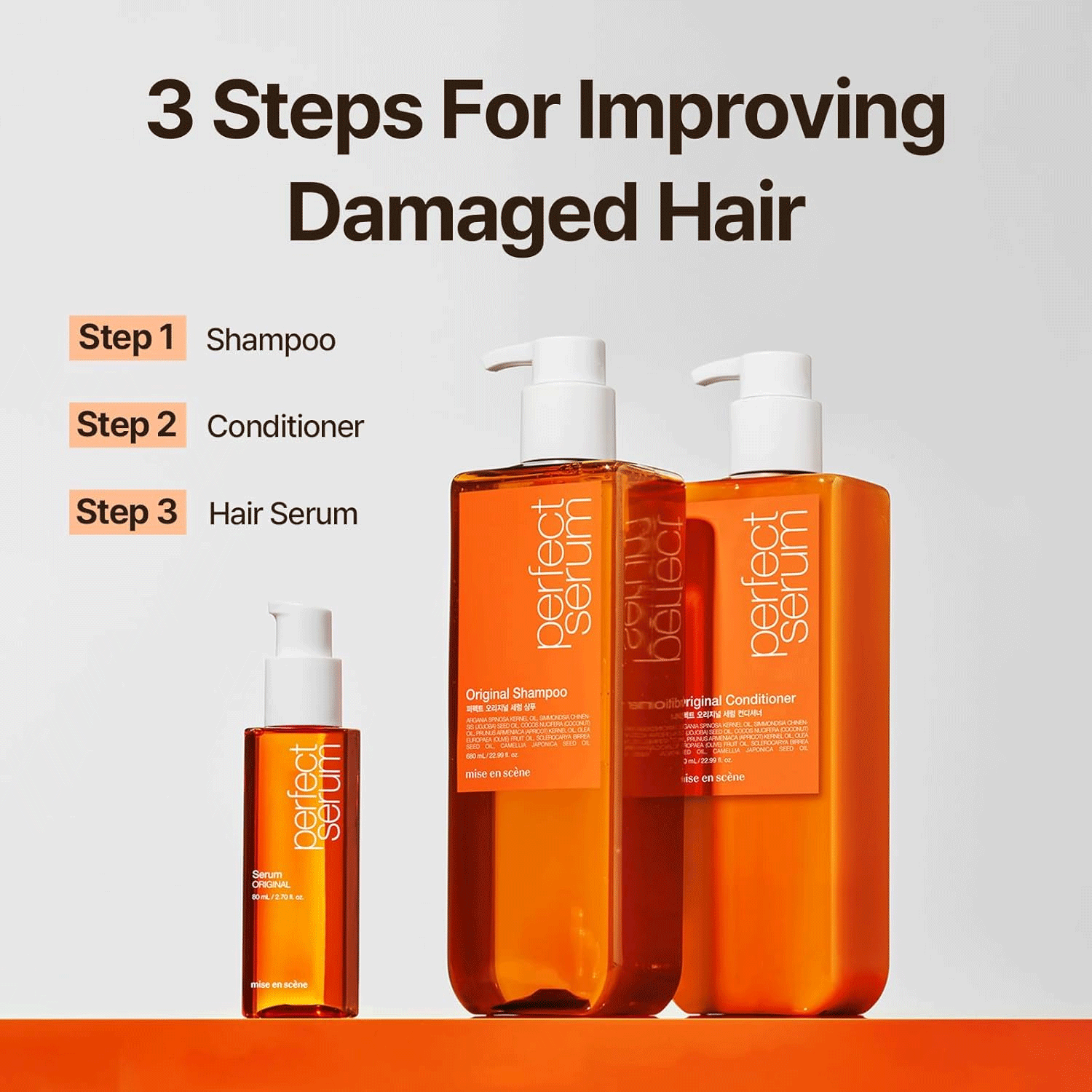 [ MISE EN SCENE ] Perfect Serum Original Shampoo 680ml / 22.99fl.oz