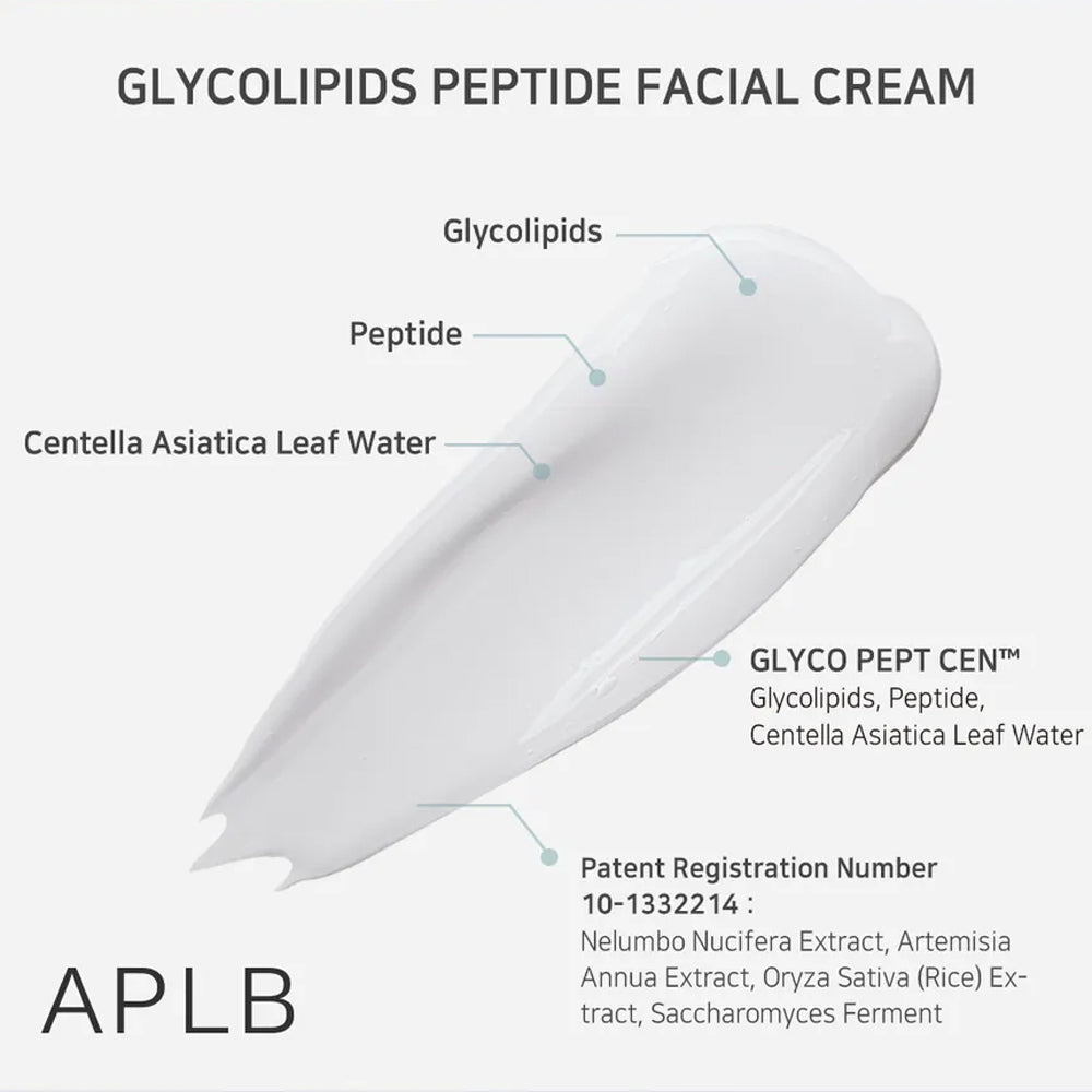 [ APLB ] Glycolipids Peptide Facial Cream 55ml / 1.86 fl.oz. - KosBeauty
