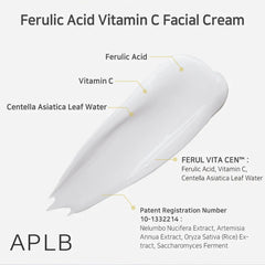 [ APLB ] Ferulic Acid Vitamin C Facial Cream 55ml / 1.86 fl.oz. - KosBeauty