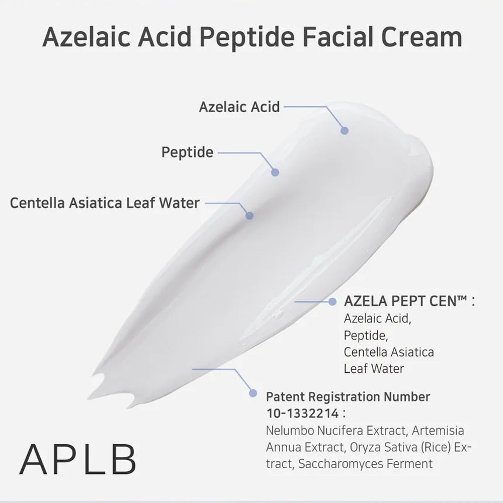 [ APLB ] Azelaic Acid Peptide Facial Cream 55ml / 1.86 fl.oz. - KosBeauty