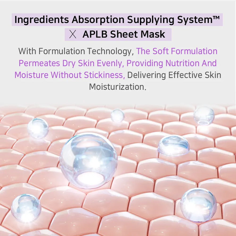 [ APLB ] Collagen EGF Peptide Sheet Mask 25ml 10ea - KosBeauty