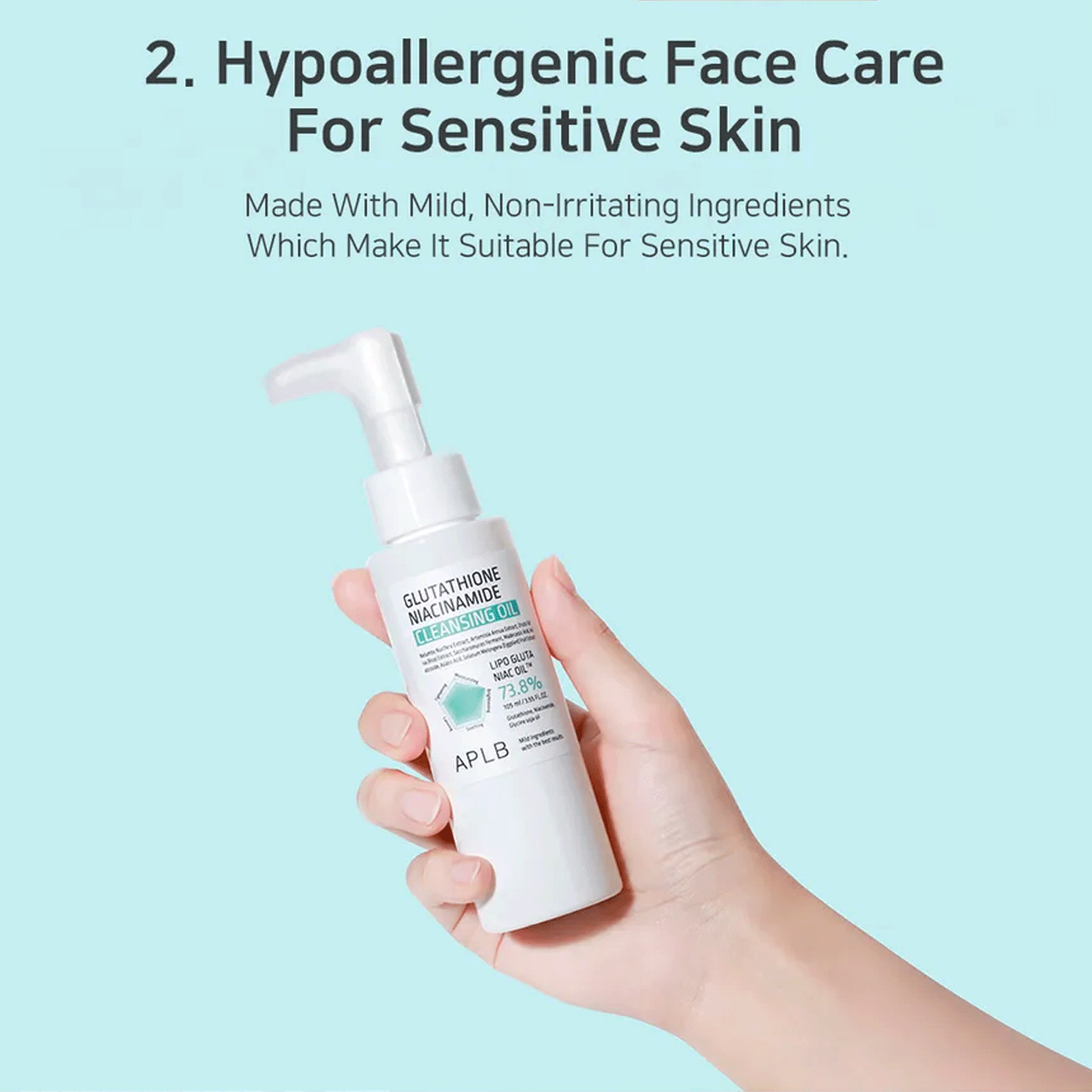 [ APLB ] Glutathione Niacinamide Cleansing Oil 105ml / 3.55 fl.oz