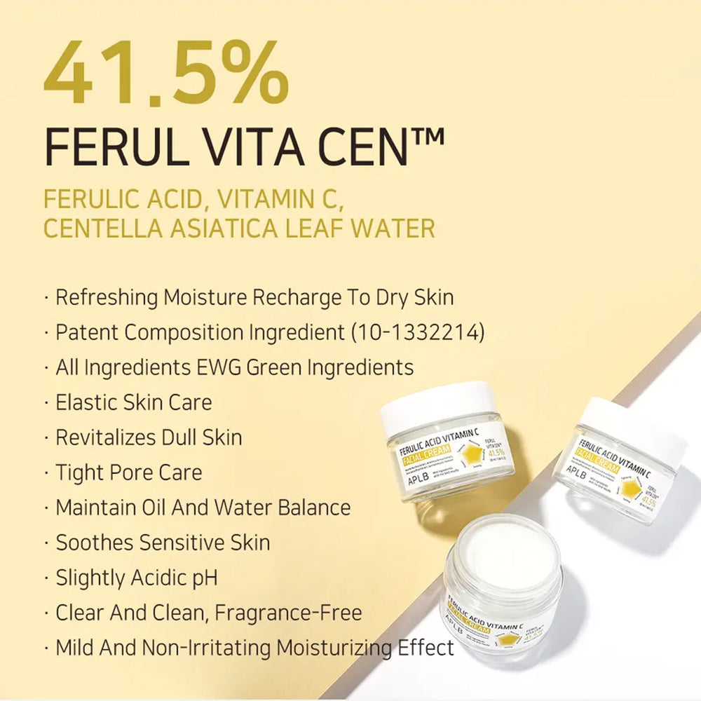 [ APLB ] Ferulic Acid Vitamin C Facial Cream 55ml / 1.86 fl.oz. - KosBeauty