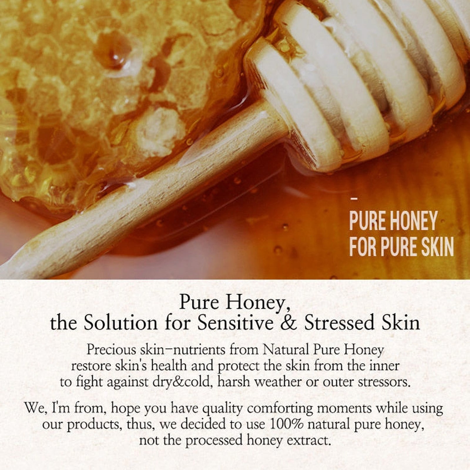 I'm from HONEY MASK 120g / 4.23 fl.oz