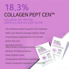 [ APLB ] Collagen EGF Peptide Sheet Mask 25ml 10ea - KosBeauty