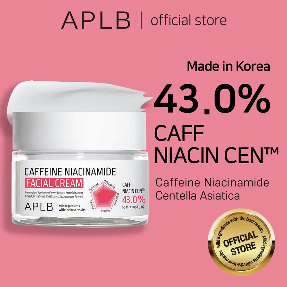 [ APLB ] Caffeine Niacinamide Facial Cream 55ml / 1.86 fl.oz. - KosBeauty