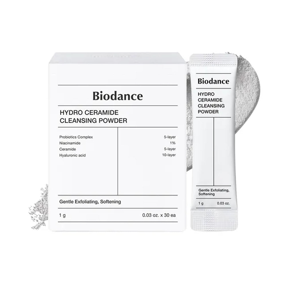 [ Biodance ] Hydro Ceramide Cleansing Powder 30packets X 0.03oz (1g)/ NET WT. 1.06oz (30g)