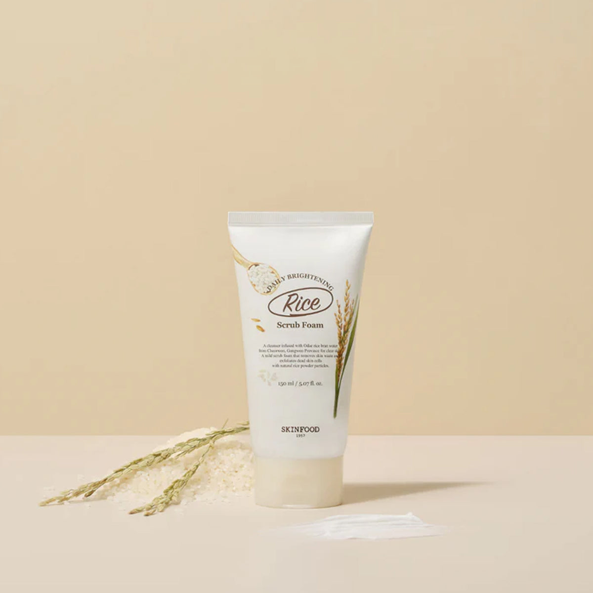 [ SKINFOOD ] Rice Scrub Foam 150ml / 5.07 fl.oz
