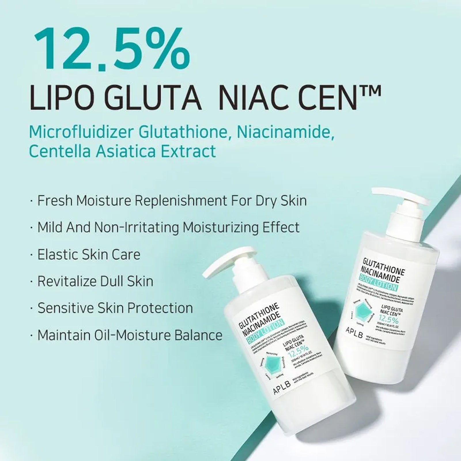 [ APLB ] Glutathione Niacinamide Body Lotion 300ml / 10.14 fl.oz