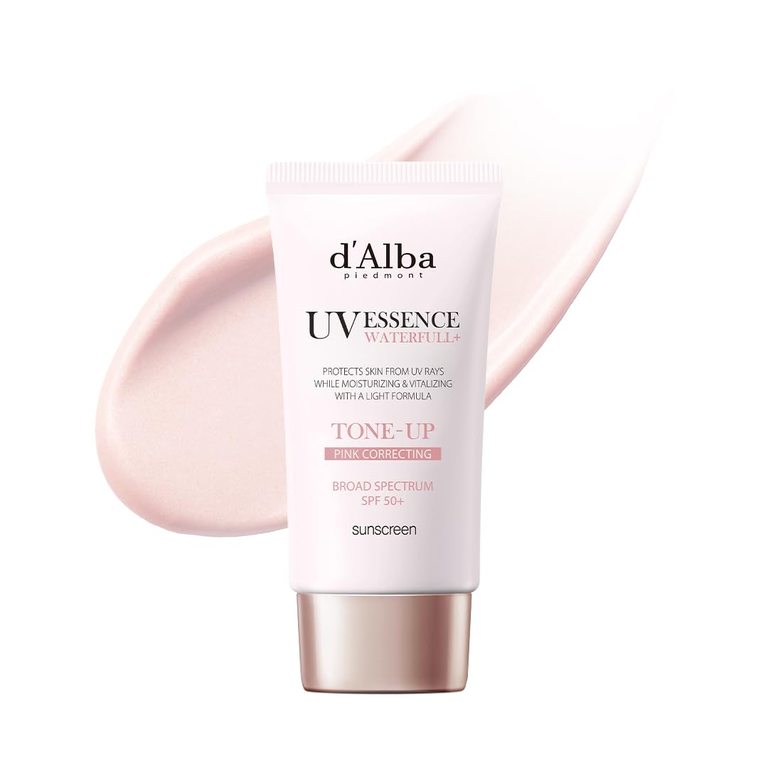 [ d'alba ] UV Essence Waterfull+ Tone Up Pink Correcting Sun Screen 50ml / 1.69fl.oz.