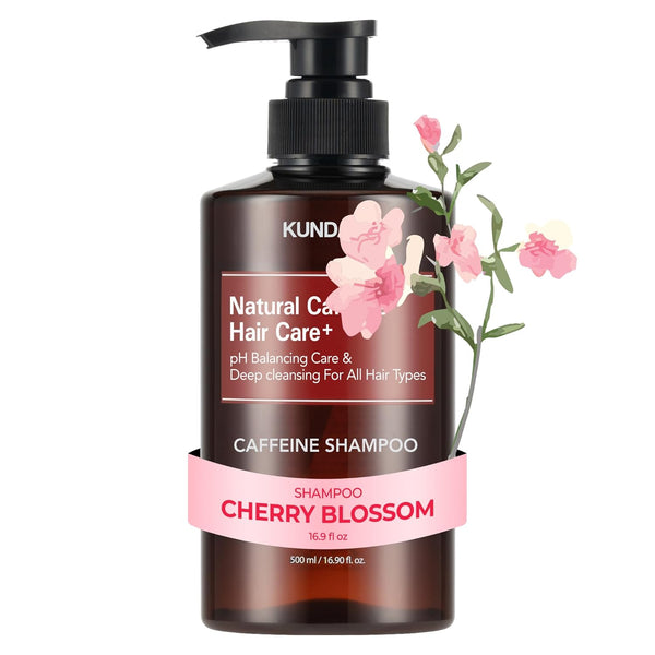 KUNDAL ] Natural Caffeine Hair Care+ Caffeine Shampoo 500ml