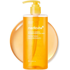 [ MEDICUBE ] Kojic Acid Turmeric Brightening Body Wash 400ml / 13.52 oz. - KosBeauty