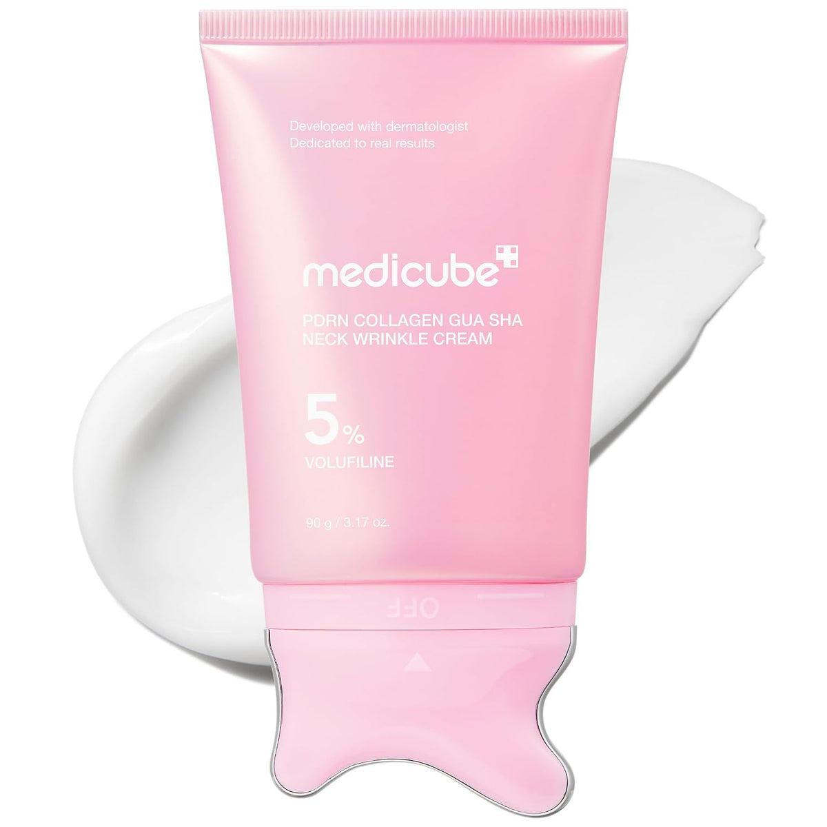[ Medicube ] PDRN Collagen Gua Sha Neck Wrinkle Cream 90g / 3.17oz