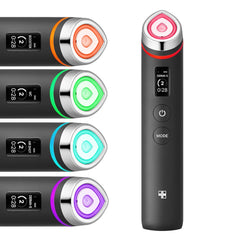 [ Medicube ] Age-R Booster Pro Black | 6-in-1 Real Glass Glow Beauty Massager