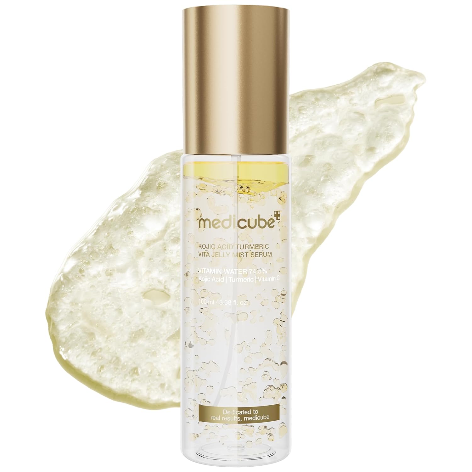 [ MEDICUBE ] Kojic Acid Turmeric Vita Jelly Mist Serum 100ml / 3.38 fl.oz. - KosBeauty