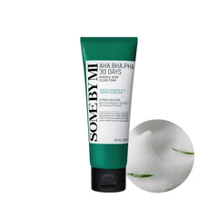 [ SOME BY MI ] AHA BHA PHA 30 Days Miracle Acne Clear Foam 100ml - KosBeauty