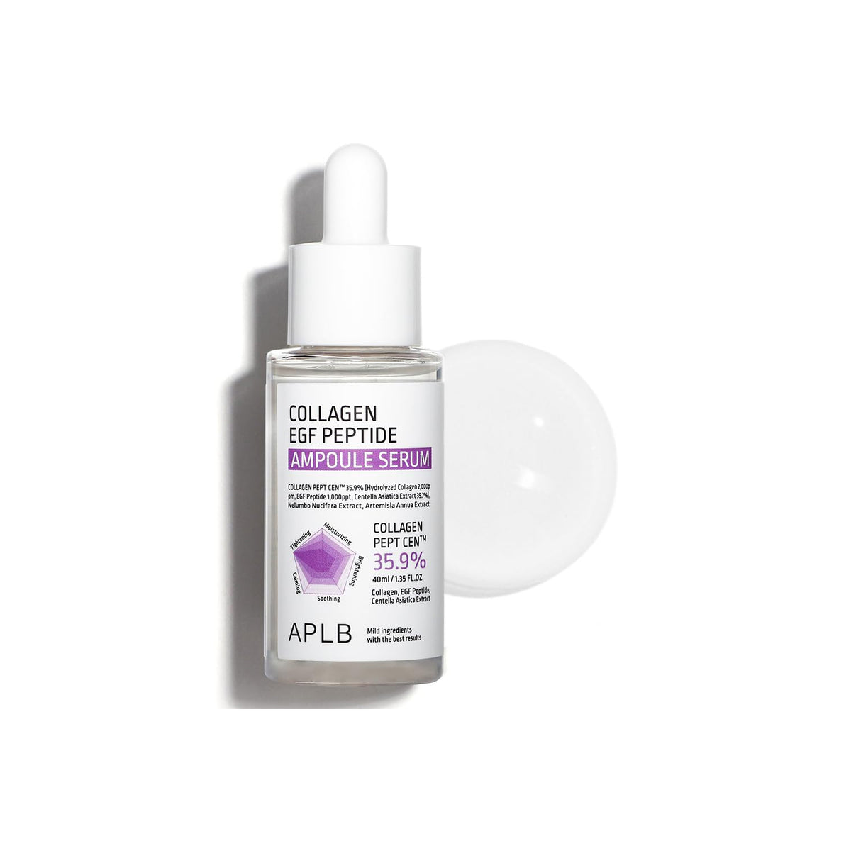 [ APLB ] Collagen EGF Peptide Ampoule Serum 40ml / 1.35 fl. oz.
