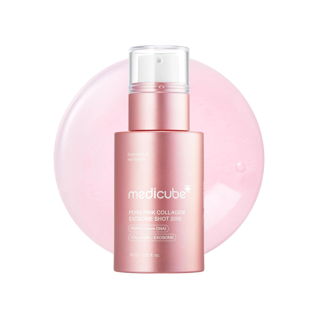 MEDICUBE ] PDRN Pink Collagen Exosome Shot Serum 2000 30ml / 1.01 fl