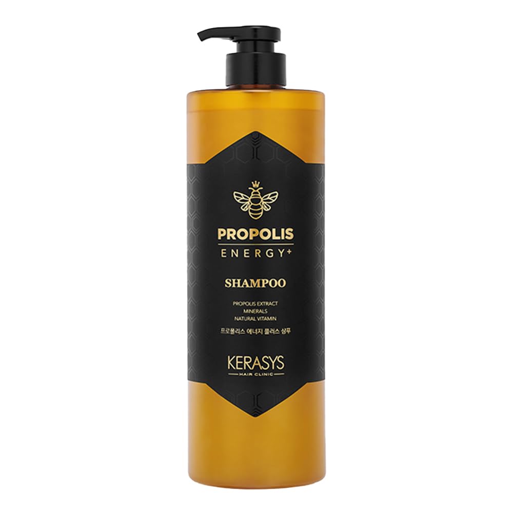 Kerasys Propolis Energy Plus Shampoo for Damaged Hair, 1000ml / 1 L