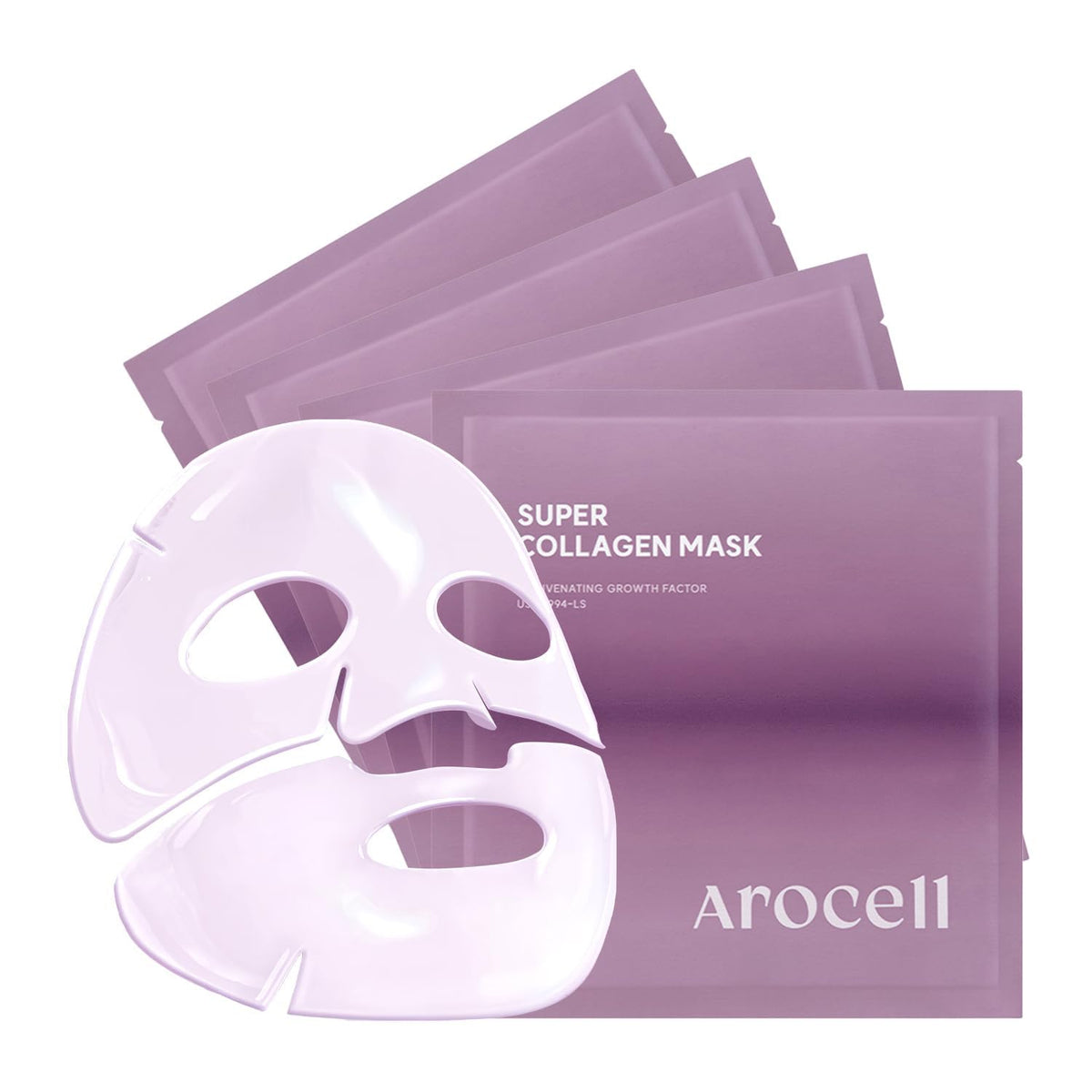 [ Arocell ] Super Collagen Mask 43g / 1.51 oz x 4 ea