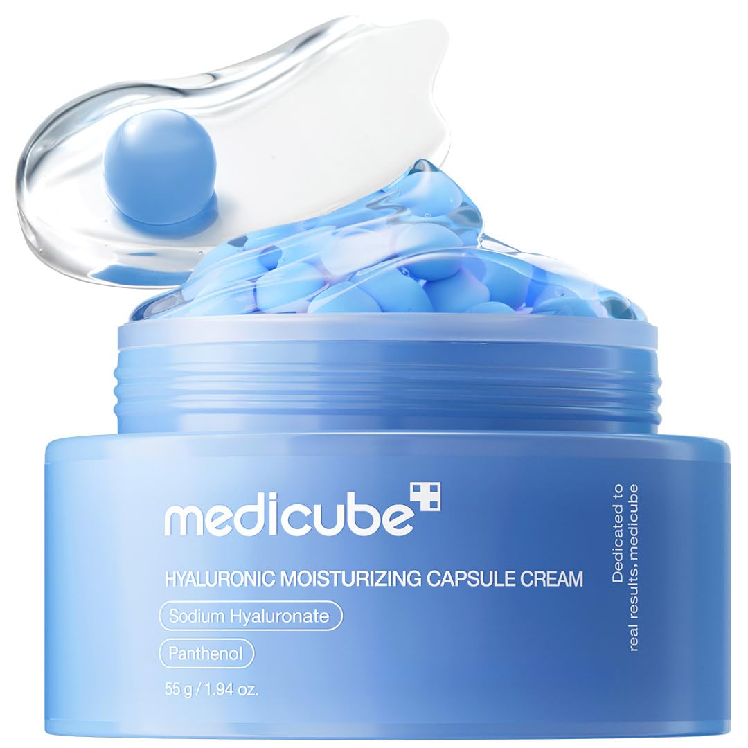 [ MEDICUBE ]Hyaluronic Moisturizing Capsule Cream 55g / 1.94oz - KosBeauty